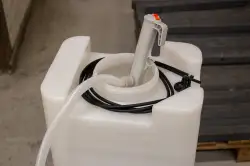 Click Here To Enlarge This Photo Of Battery-Powered Fuel Transfer Pump